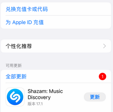 麻章苹果维修分享无法在iPhone上下载或更新应用办法 