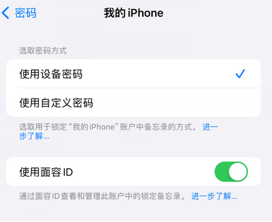 麻章apple维修分享iPhone锁定备忘录的两种方式